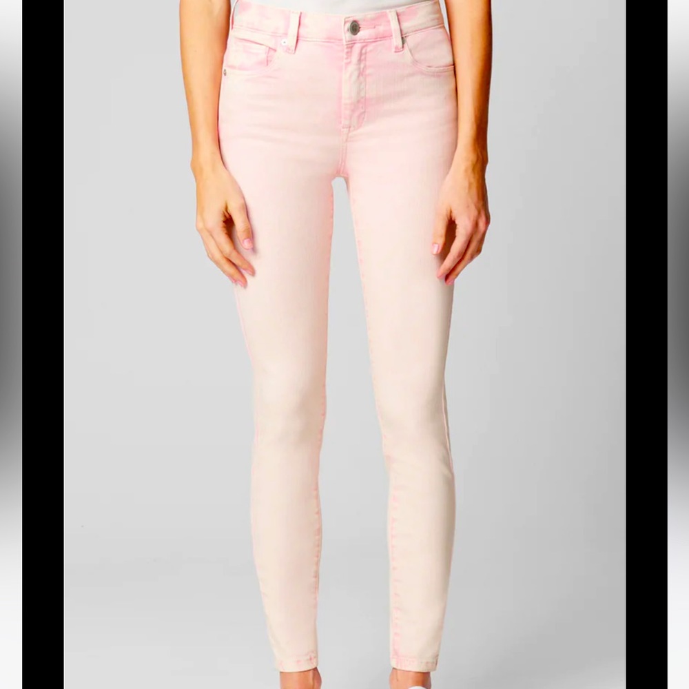 Blank NYC pink acid wash skinny jeans - 26